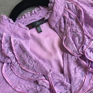 Lace Lilac Blouse
